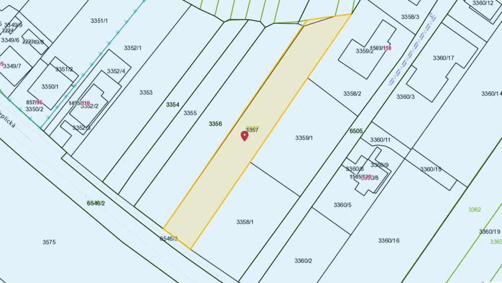 Na predaj stavebný pozemok – Trenčianska Teplá, 1483 m²