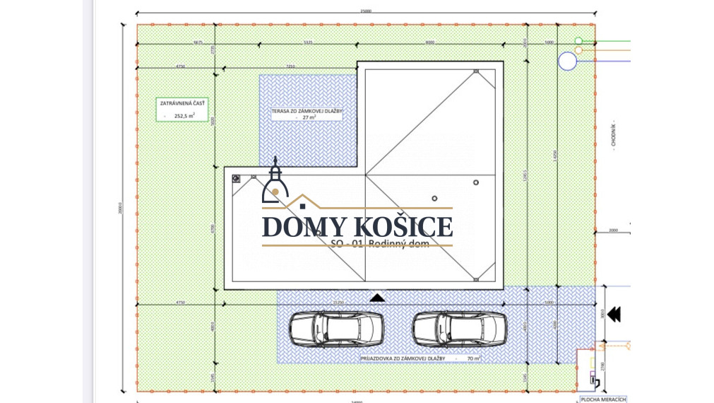 Rodinný dom Nové Mokrance, novostavba - holodom