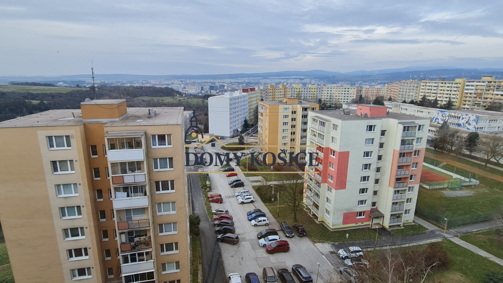 3. izbový byt Košice - Dargovských hrdinov, Clementisova, kompl. rek. loggia 6m