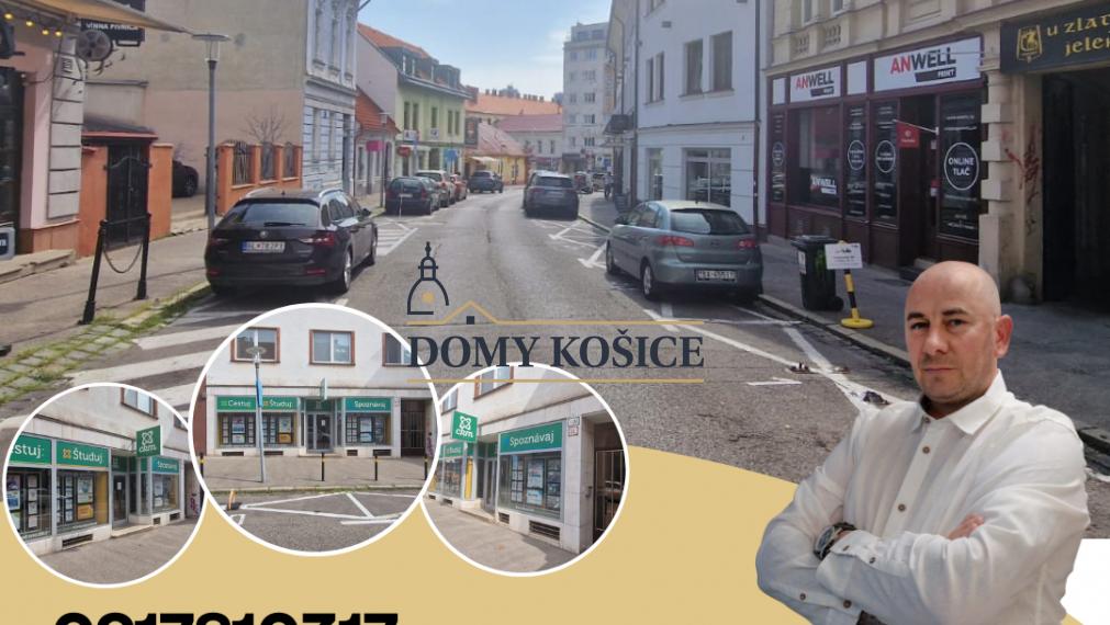 REZERVOVANÉ...PRENÁJOM KOMERČNÝ PRIESTOR - VYSOKÁ ULICA BEZ PROVÍZIE