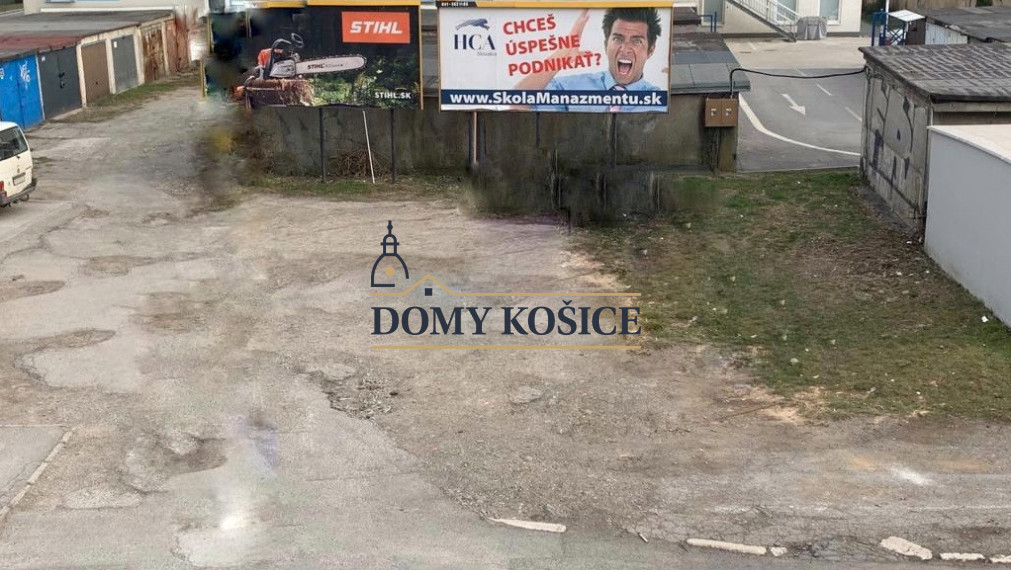 pozemok na výstavbu garáží Košice - Staré mesto, Bocatiová