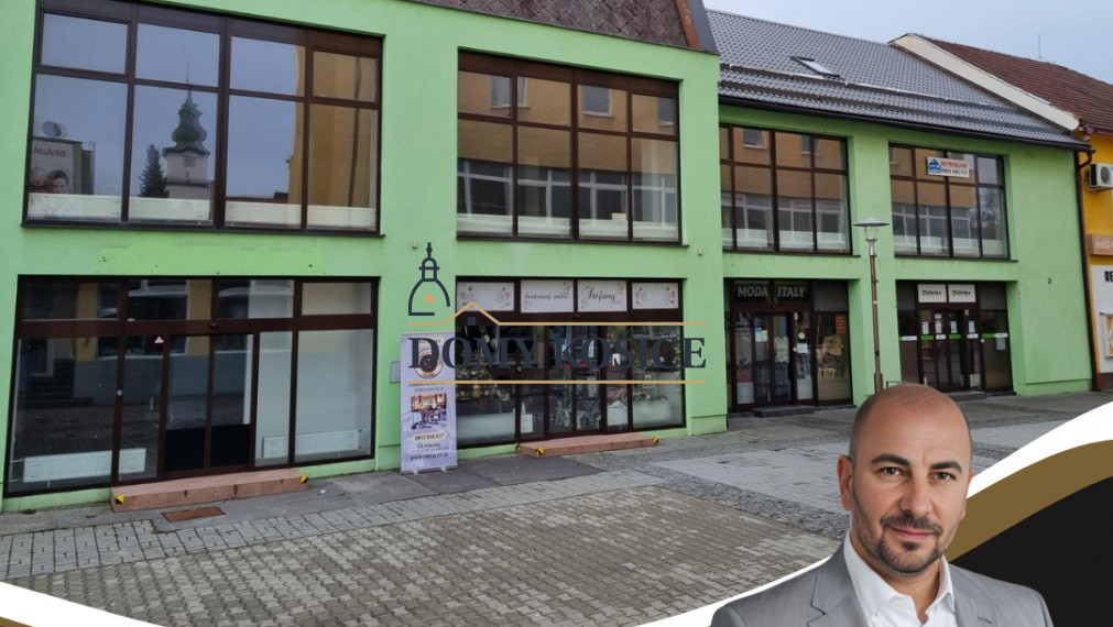 PREDAJ OBCHODNÉ CENTRUM ŠAFRÁN PRIEVIDZA NÁMESTIE SLOBODY 9