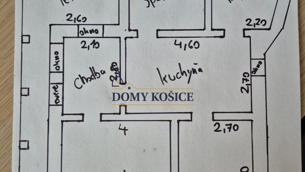 Na predaj rodinný dom Poproč, Košice-okolie