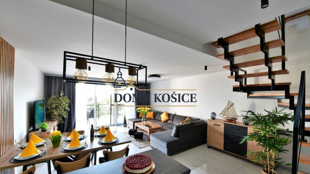 Na prenájom moderne zariadený 3 izbový, dvojpodlažný apartmán na Zemplínskej Šírave