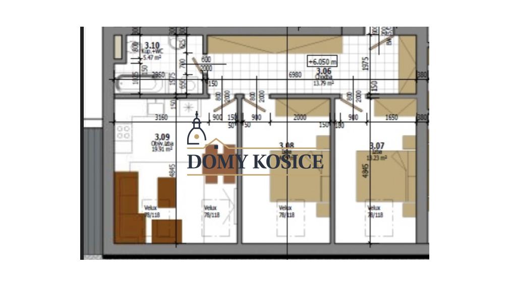 NA PREDAJ-3-izbový HOLOBYT na kľúč-príležitosť pre Airbnb