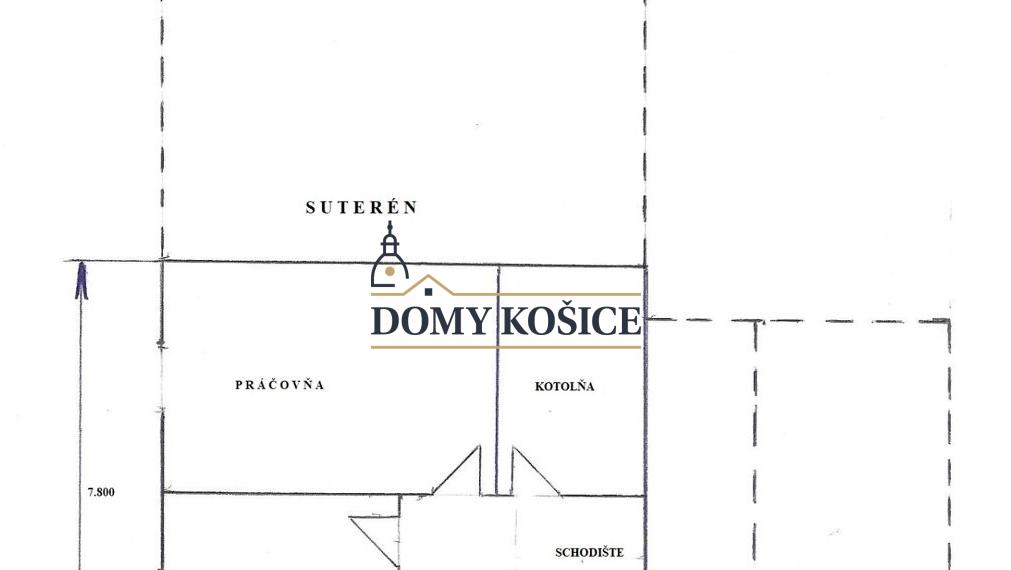 Priestranný viacgeneračný rodinný dom Košice-Košická Nová Ves.