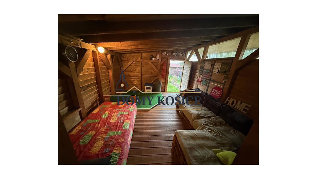 Na predaj záhrada s chatou na Terase, ulica Československého odboja.