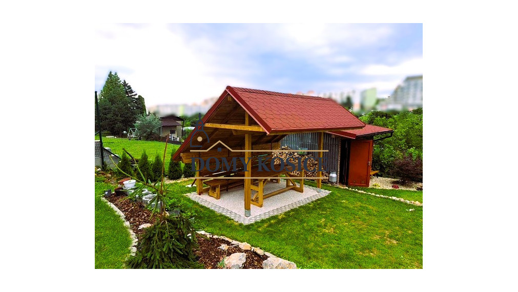 Na predaj záhrada s chatou na Terase, ulica Československého odboja.