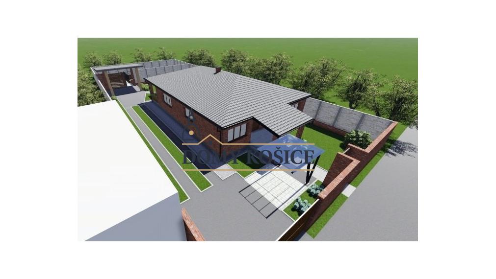 Na predaj alebo výmenu novostavba typu bungalov v obci Buzica.