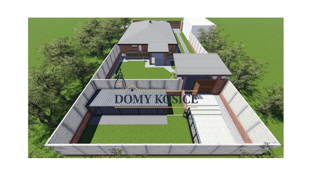 Na predaj alebo výmenu novostavba typu bungalov v obci Buzica.