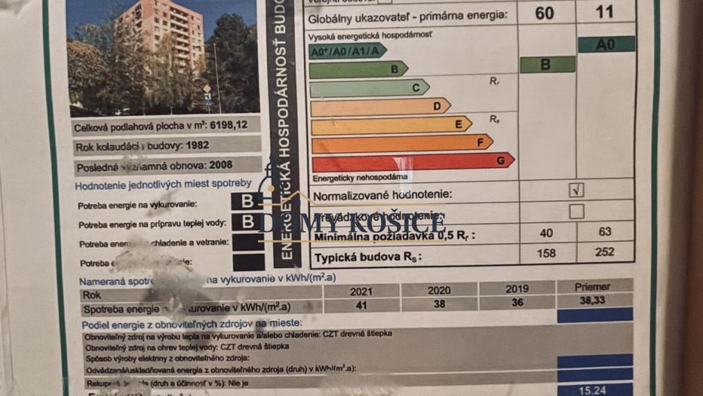 3 izbový byt typ "U "na Bernolákovej ulici , BB