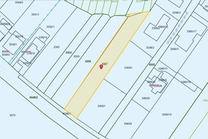 Na predaj stavebný pozemok – Trenčianska Teplá, 1483 m²