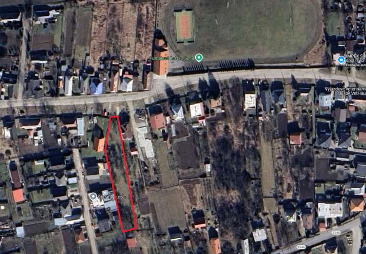 Pozemok na výstavbu, Košice - Okolie, Seňa, všetky IS